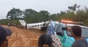 Plane crash in Brazil's Amazon state leaves 14 dead