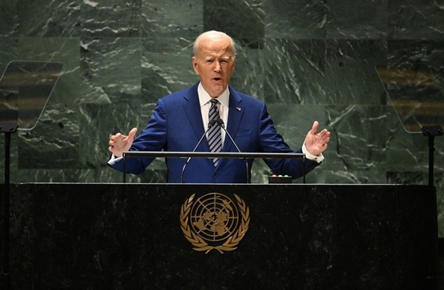 Biden highlights Vietnam-US relations at UN General Assembly