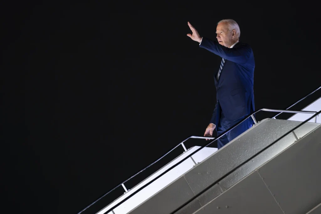 Biden arrives in India for G20 summit