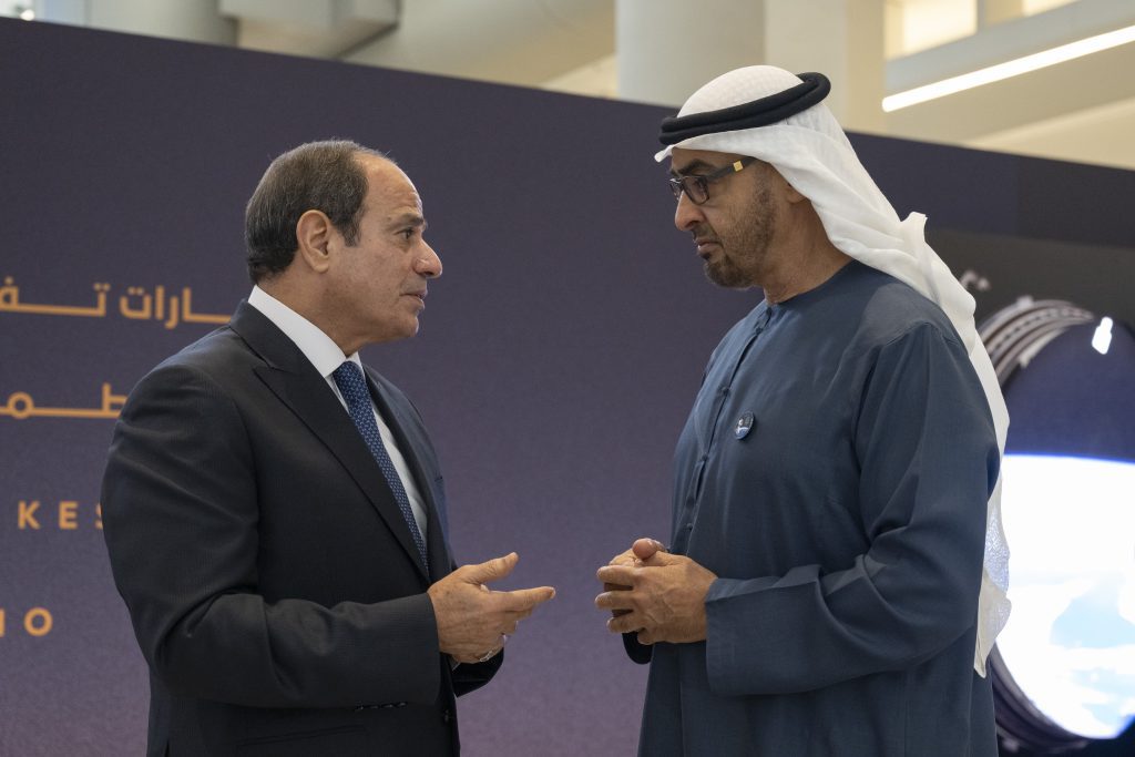 UAE President, El-Sisi discuss bilateral relations