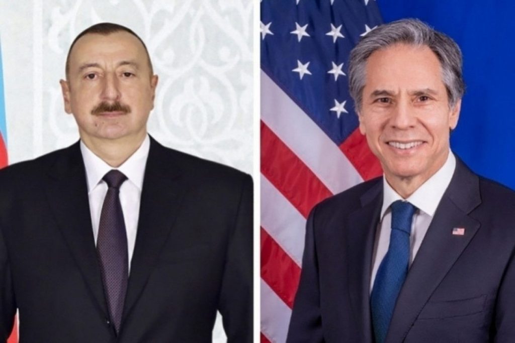 Blinken makes phone call to President Ilham Aliyev