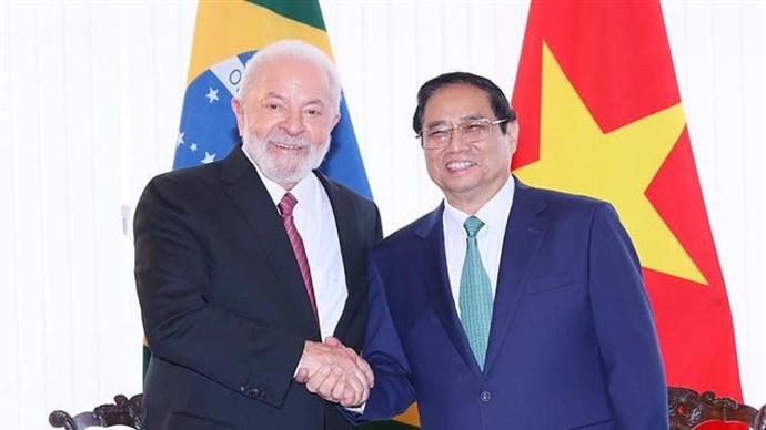 Vietnamese PM, Brazilian President hold talks in Brasilia