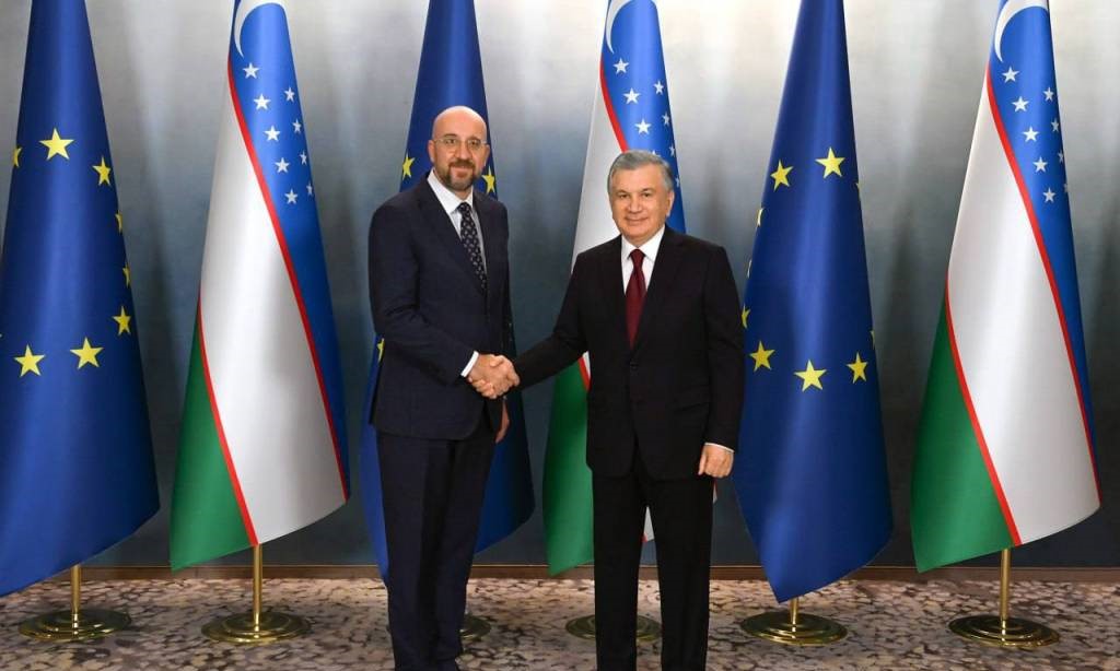 Shavkat Mirziyoyev receives President of European Council