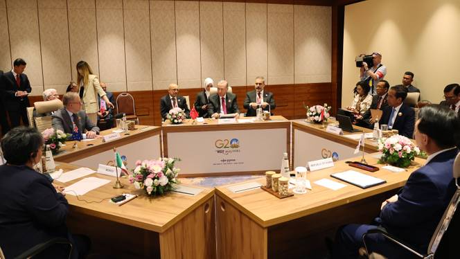 Erdogan meets world leaders at G20 Summit