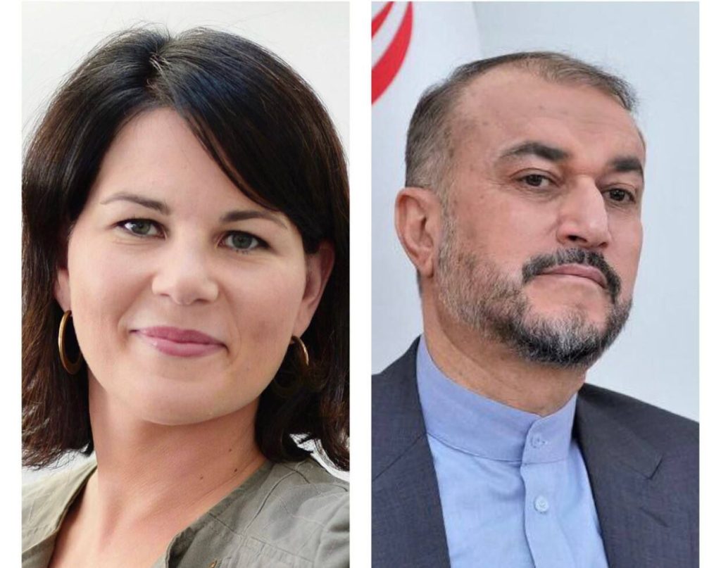 Iranian, German FMs discuss bilateral relations over phone