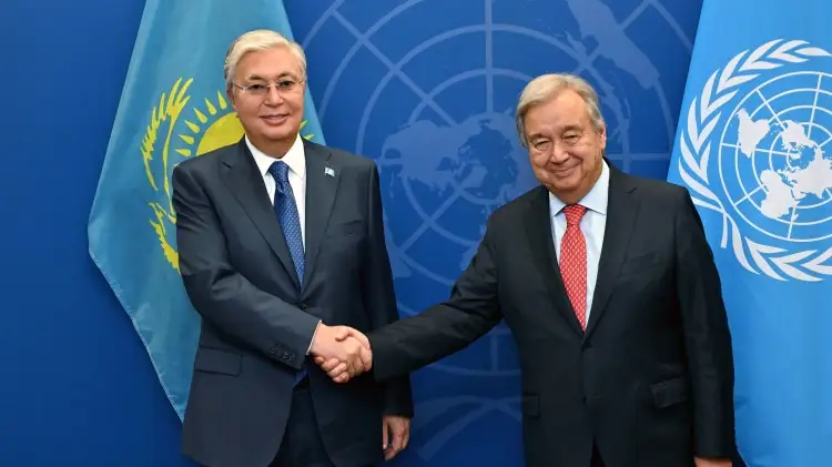 President Tokayev meets with UN Secretary-General