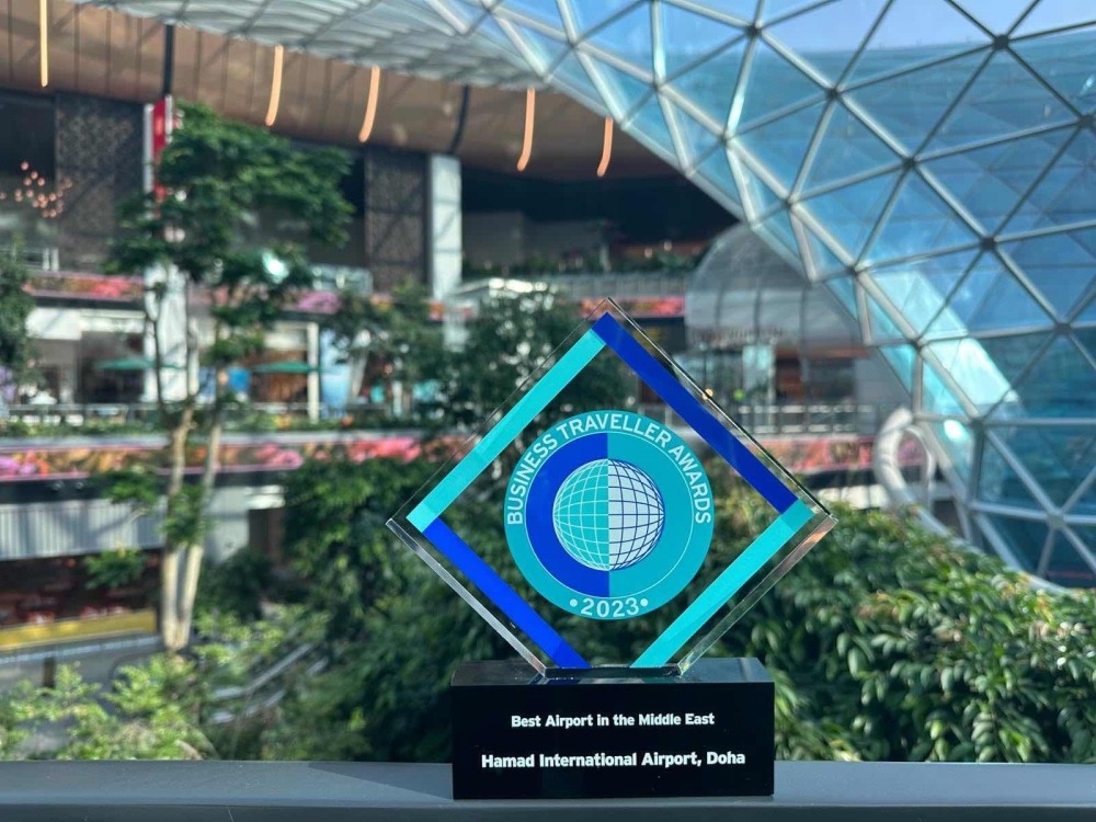 Hamad International Airport wins 'Best Airport in the Middle East' award