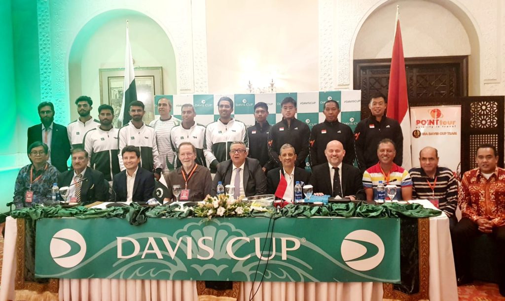 Indonesia to face Pakistan in Davis Cup World Group II on 16-17 September