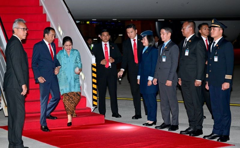 Jokowi arrives in Indonesia after attending G20 Summit