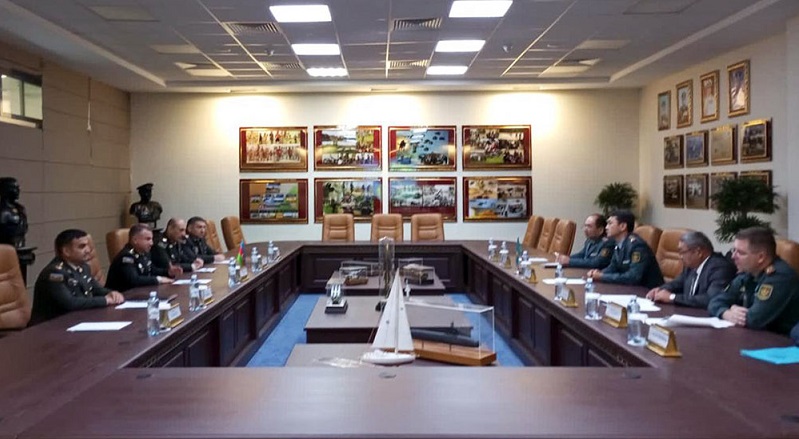 Military delegations of Azerbaijan, Kazakhstan hold working meeting