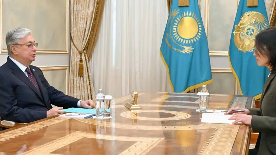 Kazakh President meets with Special Representative on International Environmental Cooperation