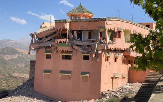 Morocco: Earthquake damages historic mountain mosque