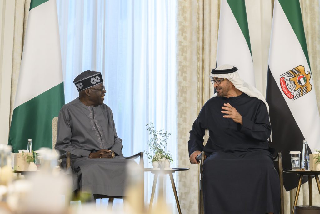 President of UAE meets with Nigerian President