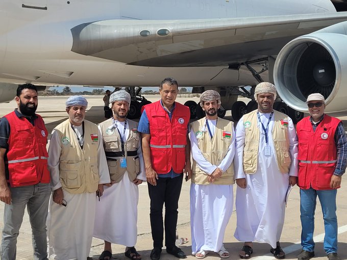 Oman delivers over 80 tonnes of relief, medical aid to flood hit Libya