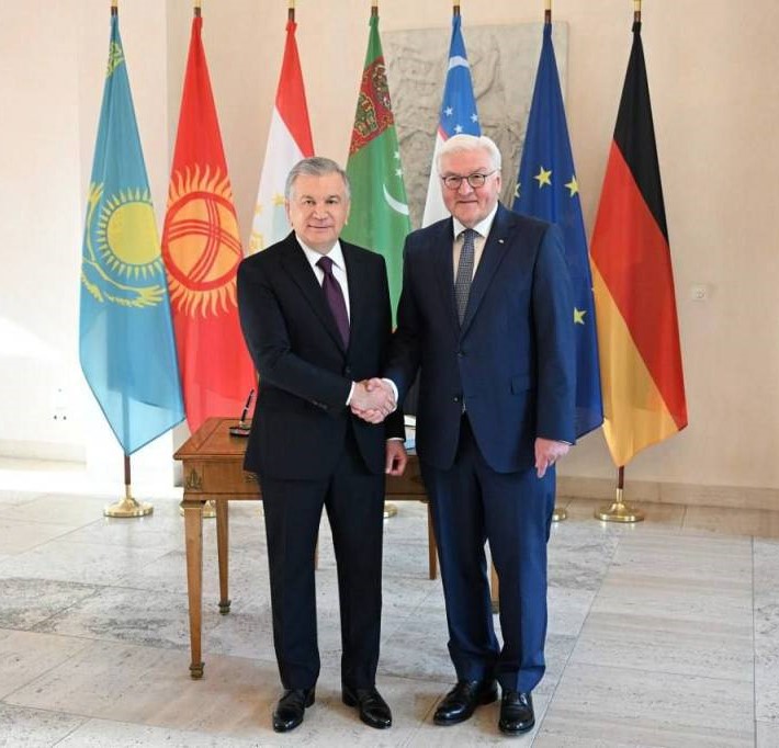 Uzbek President meets with Federal President of Germany