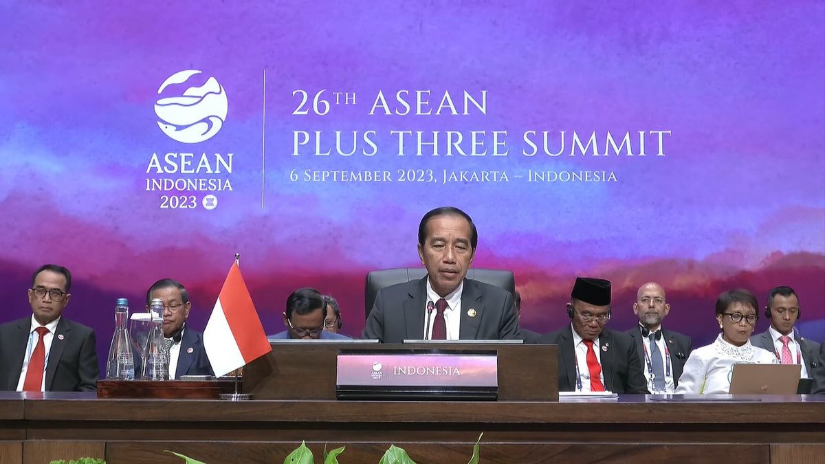Jokowi invites China, Japan and South Korea to cooperate with ASEAN in ...