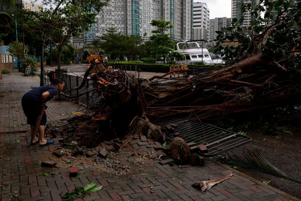 China: Typhoon Saola makes landfall in Guangdong