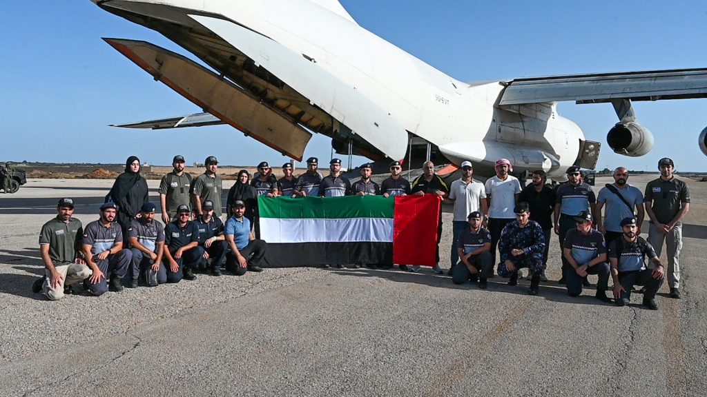 UAE Disaster Victim Identification team arrives in Libya