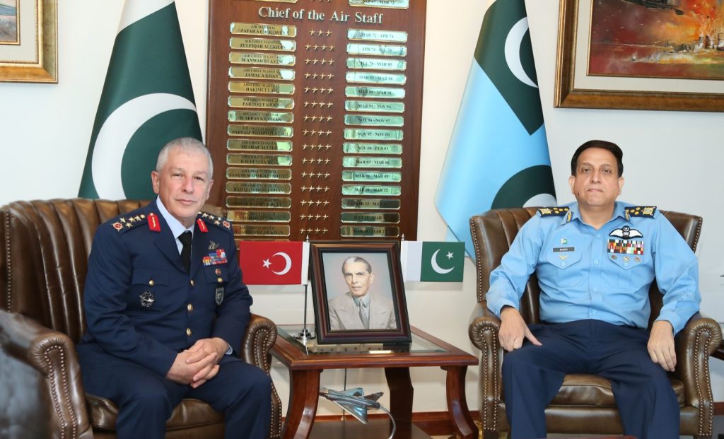 Commander Turkish Air Force visits Pak Air Headquarters
