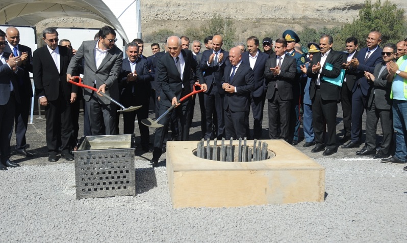 Azerbaijan, Iran hold foundation-laying ceremony of highway bridge in Zangilan