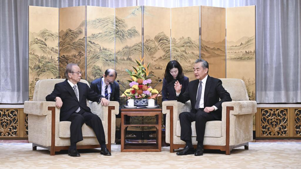 China-Japan ties should return to sound development track: Wang Yi