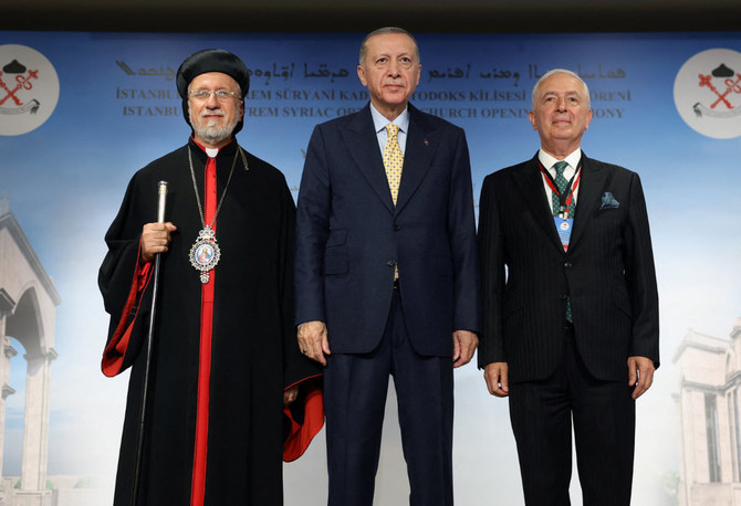 Erdogan inaugurates modern Turkish state’s first new church