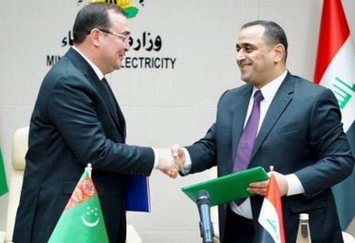 Turkmenistan, Iraq sign MoU on supplying natural gas to electrical power stations