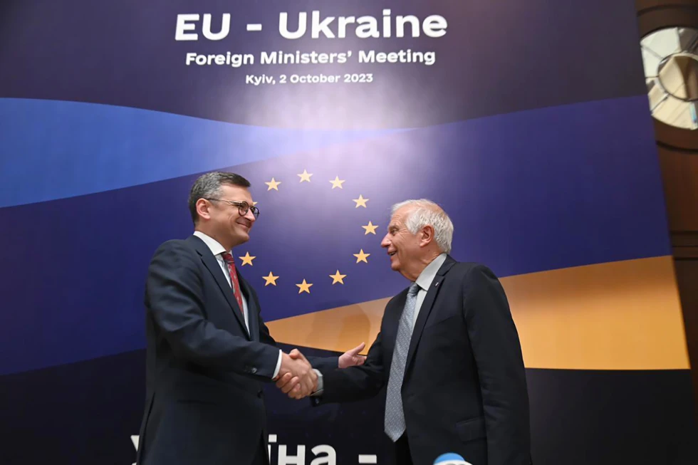 Top European diplomats meet in Kyiv to support Ukraine