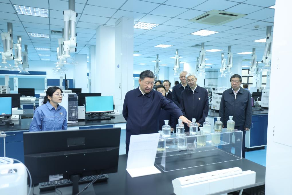 President Xi inspects city of Jiujiang