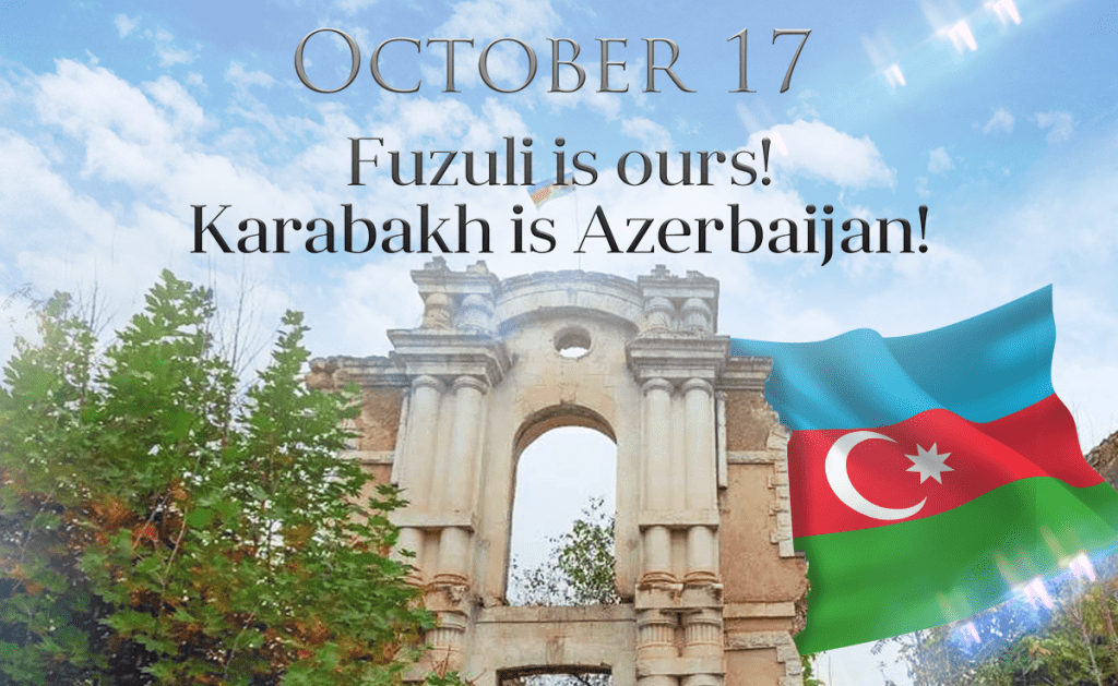 Three years pass since liberation of Fuzuli from Armenian occupation