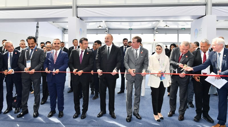 Baku hosts exhibition as part of 74th International Astronautical Congress