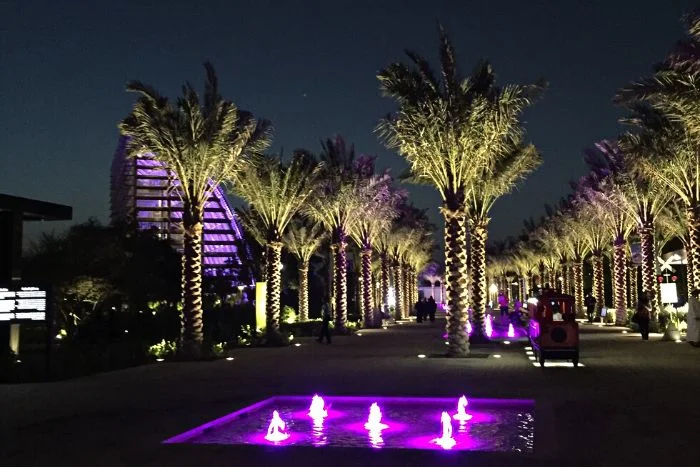 Umm Al Emarat Park lights up in pink for breast cancer awareness
