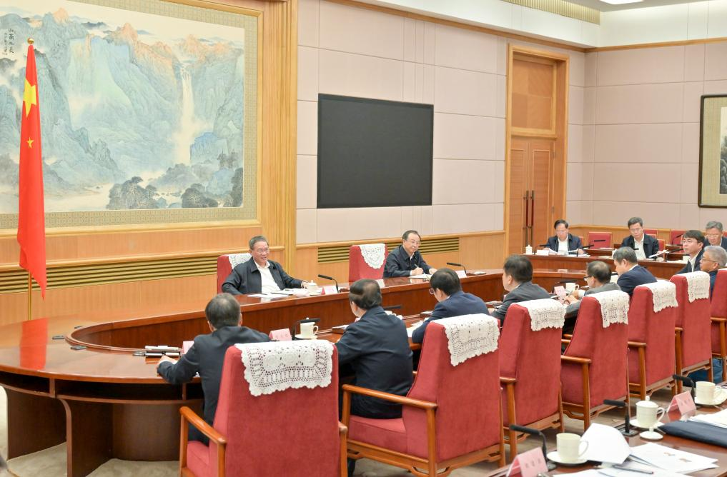 Li Qiang stresses importance of macro-policy regulation for high-quality development