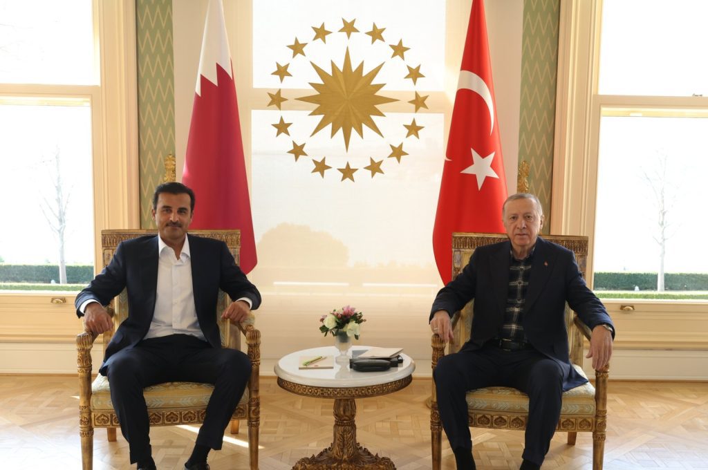 Amir of Qatar congratulates Erdogan on Republic Day
