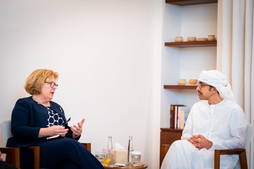 Abdullah bin Zayed, US official discuss latest regional developments