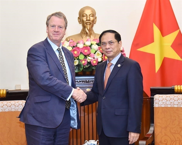 Vietnam's FM hosts reception for UK Secretary of State for Scotland