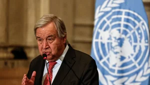 UN Secretary General reiterates call for immediate humanitarian ceasefire in Gaza