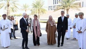 German First Lady visits German University of Technology in Oman