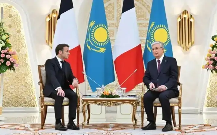 Macron invites Tokayev to join Paris Peace Forum as honored guest