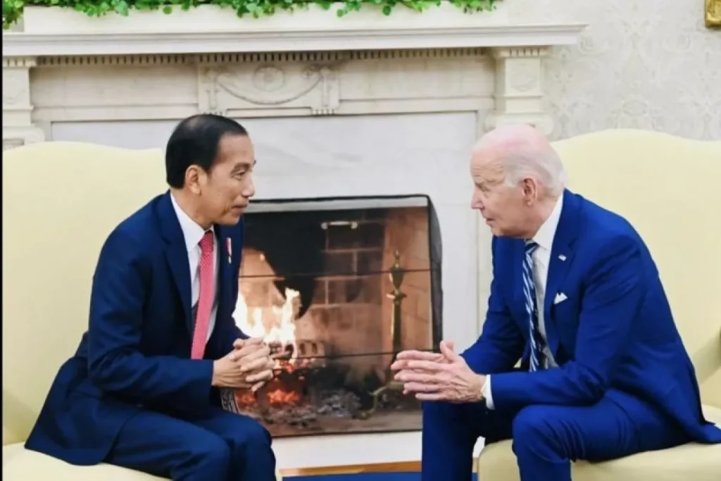 President Jokowi invites US to contribute to realization of global peace