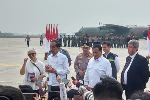 Jokowi sends off humanitarian aid for Palestinians in Gaza Strip