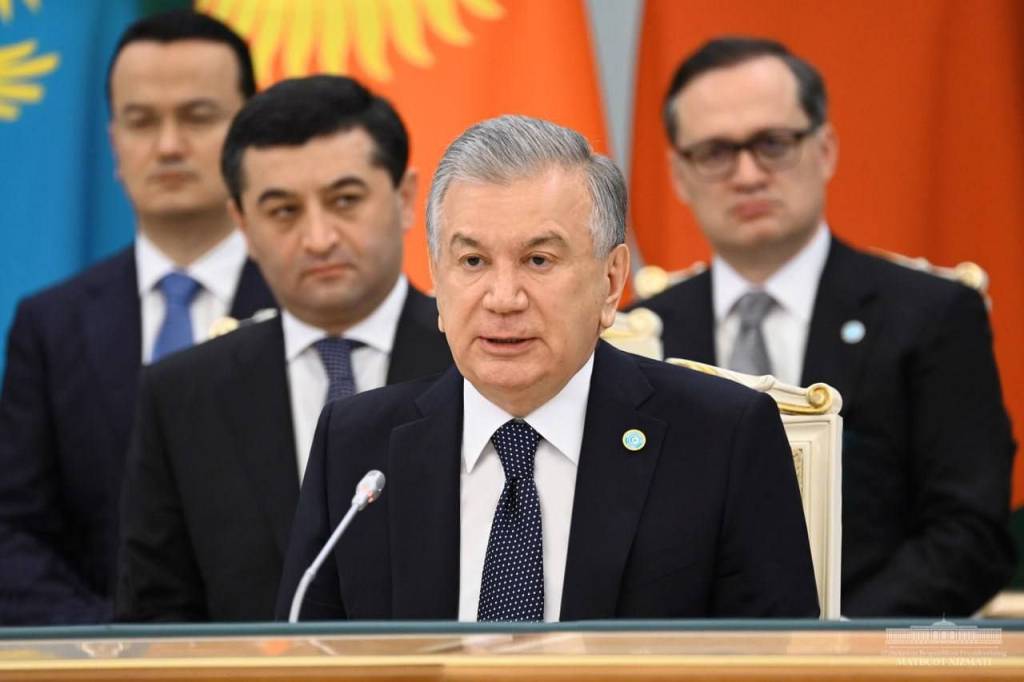 Address by Shavkat Mirziyoyev at 10th Summit of Heads of State of OTS