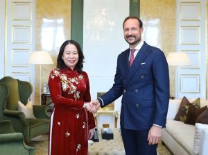 Viet Nam's VP meets with Crown Prince of Norway