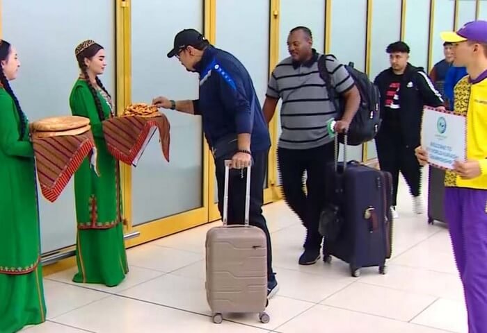 Over 240 athletes arrives in Ashgabat to participate in World Kurash Championship
