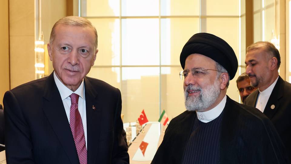 Erdogan, Raisi discuss Gaza issue