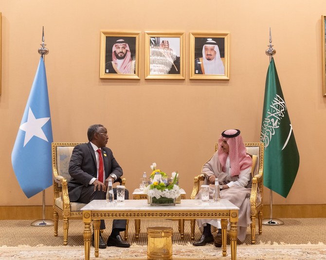Saudi, Somali FMs hold talks ahead of Arab summit on Gaza