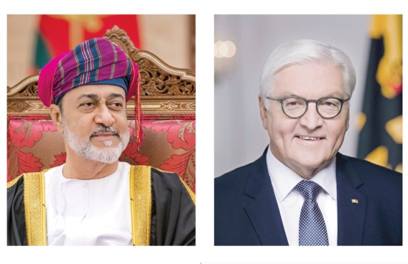Sultan of Oman receives President of Germany