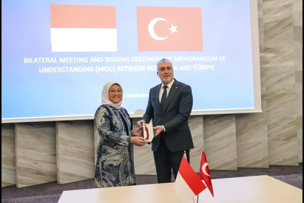 Indonesia, Turkiye MoU in employment sector