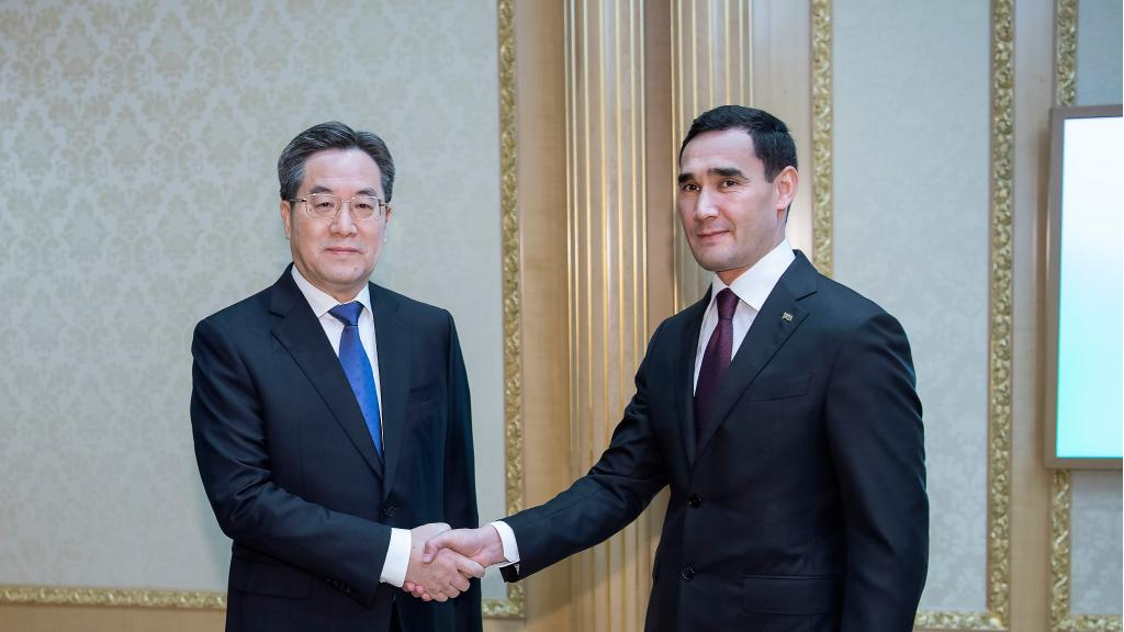 Turkmen President meets with Chinese First Vice Premier