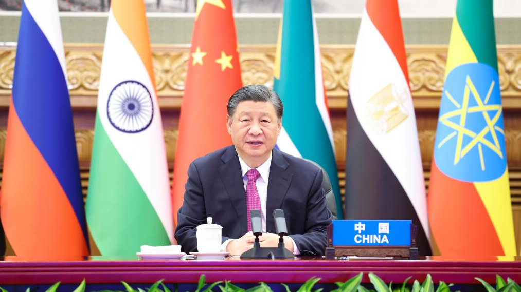 Remarks by President Xi Jinping at BRICS extraordinary virtual summit on Palestinian-Israeli issue